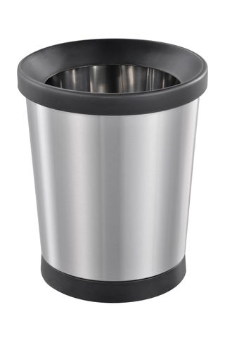 Edco Stainless Steel Round Bin 12lt