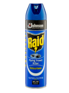 Raid Flying Insect Odourless Spray 400gm