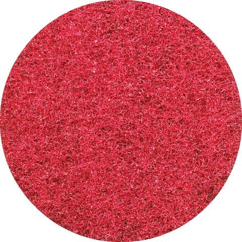 Floor Pad GloMesh 525mm - Red Spray Buffing