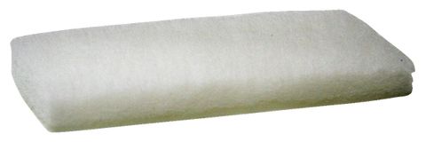 Utility Scour Pad 250x115mm White