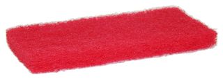 Utility Scour Pad 250x115mm Red