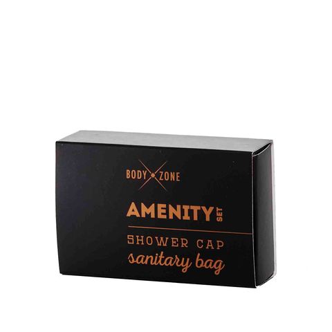 BodyZone Amenity Set S/Cap & Sanitary Bag 500/ctn