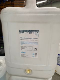 Demineralised Water 20ltr