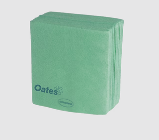 Oates Industrial H/Duty Wipes Green 38x40cm 20/pkt