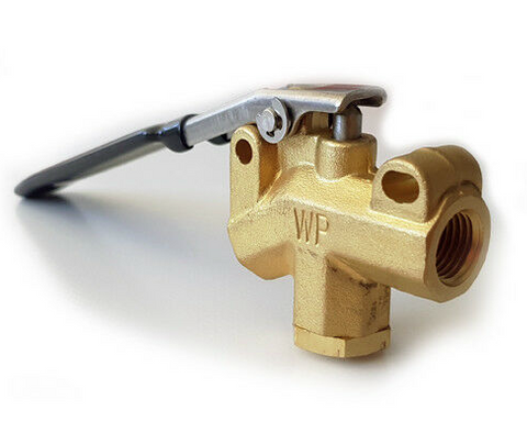 Brass Angle Valve Suits Carpet Wands