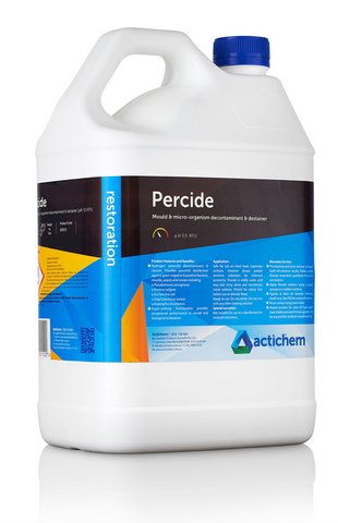 Percide- Hospital grade disinfectant & mould removal 5L.