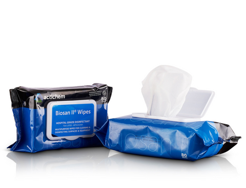 Biosan II rtu-Wipe-Kills Covid 19 & Hospial Grade-80pack