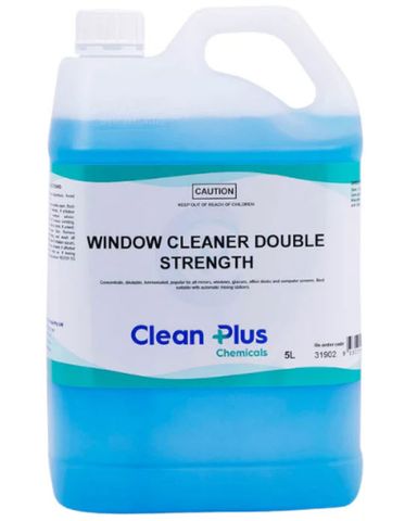WINDOW CLEANER DOUBLE STRENGTH 5L
