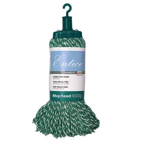 Entice Mop Head 400g - Green
