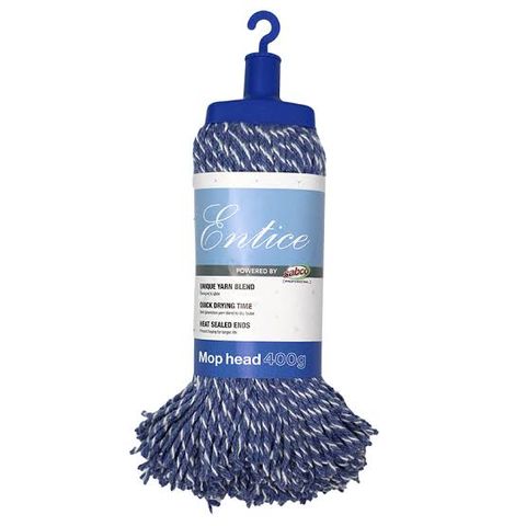Entice Mop Head 400g - Blue