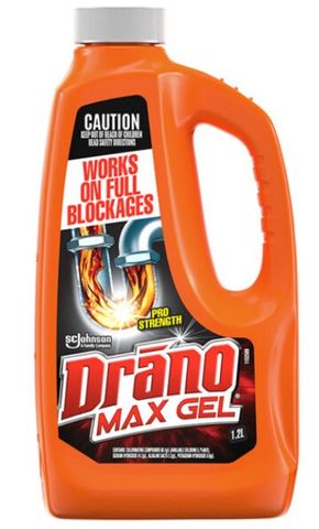 SCJ Drano Max Gel Liquid 1.2L