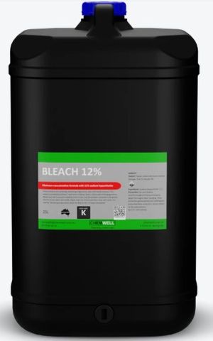 Sodium Hypochlorite 12%  25lt