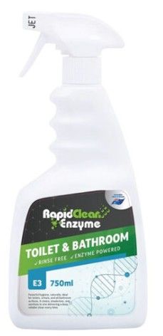 RAPID ENZYME TOILET / BATHROOM CLEANER 750ML