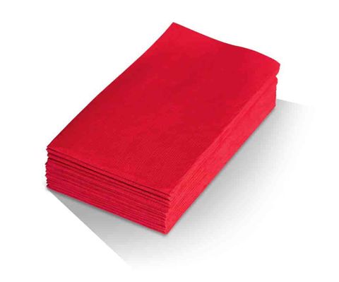 Napkin 2ply Luncheon1/4 x 100/Pkt Red-EACH