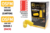 APOLLO Ear Plugs Uncorded x 200
