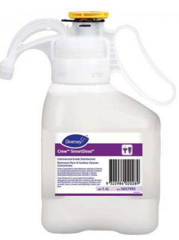 CREW SMARTDOSE RESTROOM FLOOR & SURFACE CLEANER 1.4L
