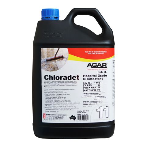 Chloradet Foaming Cleaner 5lt