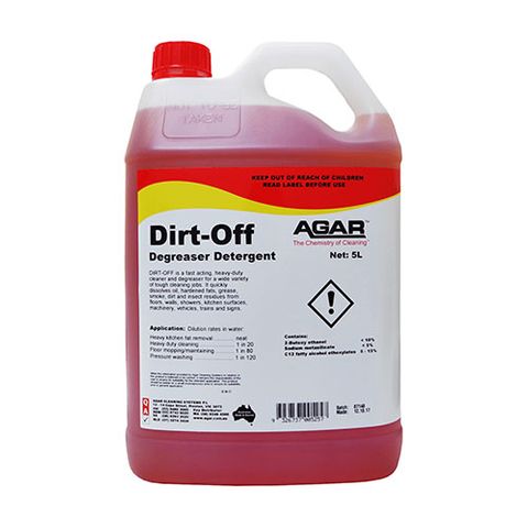 Dirt Off H/Duty Cleaner Degreaser 5lt