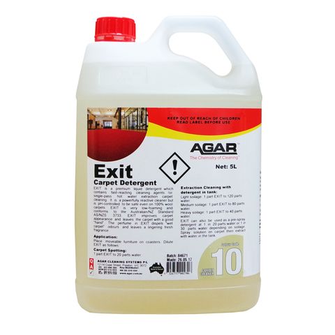 Exit Carpet Extracion Liquid 5lt