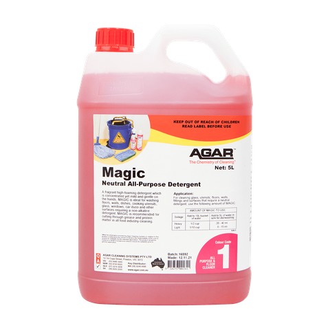 Magic Concentraetd High Foam Neutral Det 5lt