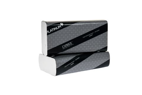 Caprice U/Slim Hand Towel 2ply 24x23cm 2400/ctn (2400PL) 16/ctn