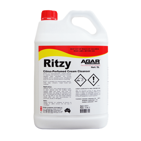 Ritzy Citrus Creme Cleanser 5ltr