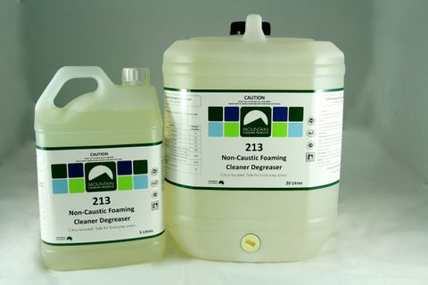 213 Foam Cleanser Non Caustic Degreaser 20lt AQIS