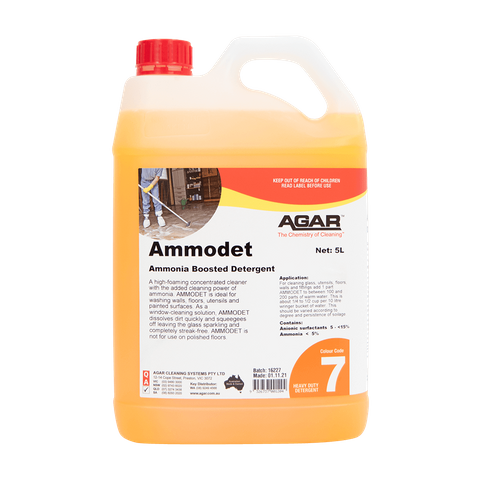 Ammodet High-Foaming Detergent Ammonia 5L
