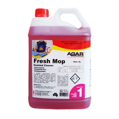 Fresh Mop Lemon Neutral Cleaner 5lt
