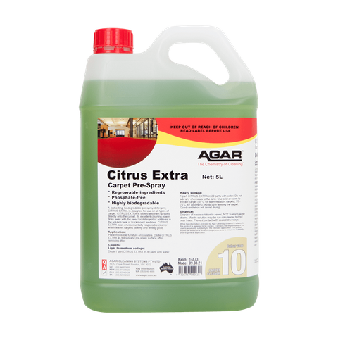 Citrus Extra Carpet Pre Spray 5ltr