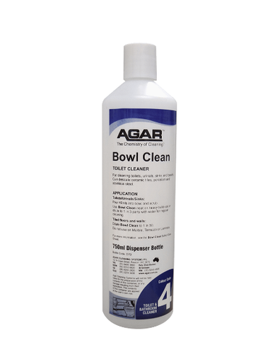 Squeeze Bottle 750ml - Bowl Clean 4 (does not include cap).