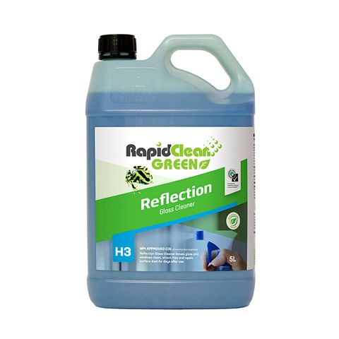 Rapid Green Reflection Glass Cleaner 5 Ltr