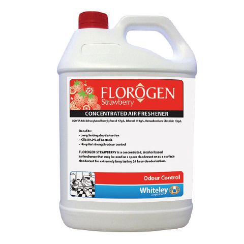 Whiteley FLOROGEN STRAWBERRY-Alcohol Based Air Freshener 5L