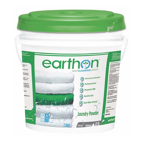 Diversey EARTHON LAUNDRY POWDER FRONT AND TOP LOADER 7.5kg