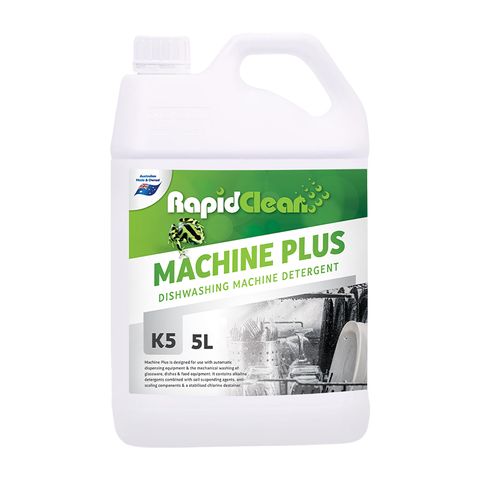 Rapid Machine Plus Machine Dishwashing Detergent 5 Ltr