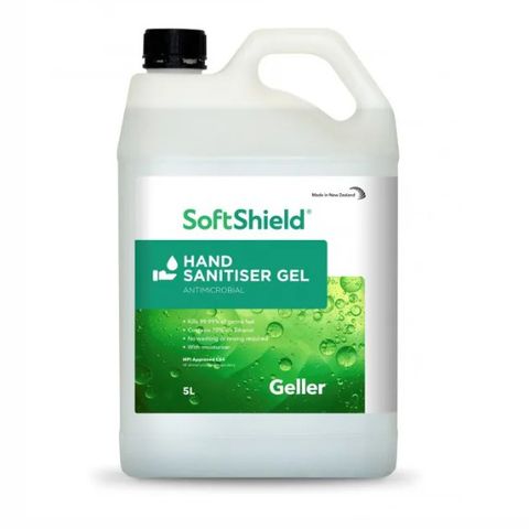 Geller SoftShield Instant Hand Sanitiser 5 Ltr