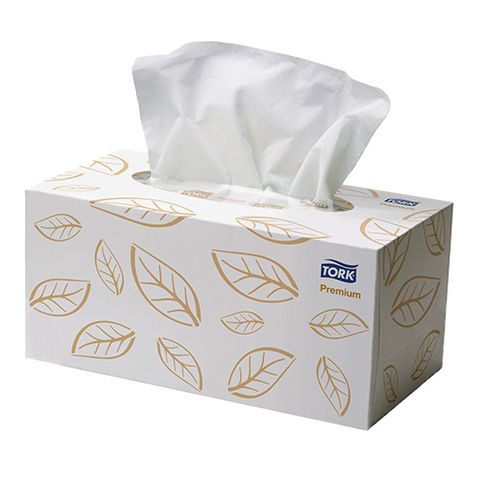 Tork Extra Soft Facial Tissue 224s 224 sheets x24 packs