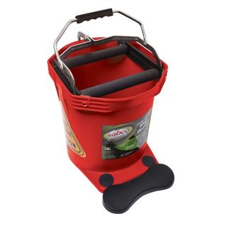 Sabco Wide Mouth 16Lt Mop Bucket - Red
