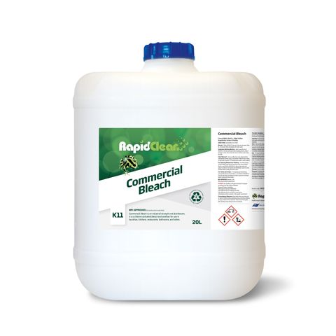 Rapid Commercial Bleach 4% 20 Ltr
