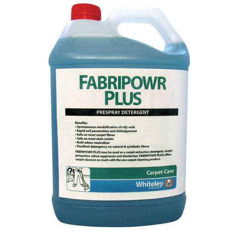 Whiteley FABRIPOWR PLUS-Prespray Carpet Detergent 5L