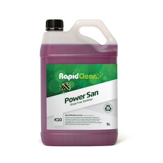 Rapid Power San Rinse Free Sanitiser 5 Ltr