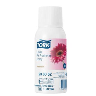 Tork Floral Air Freshener Spray A1 3000 sprays x12 refills