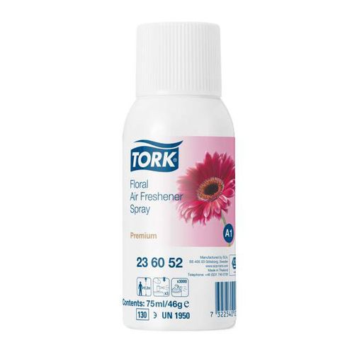 Tork Floral Air Freshener Spray A1 3000 sprays x12 refills