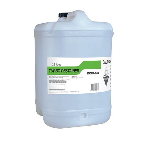 Ecolab Turbo Destainer 25Lt