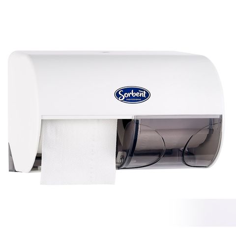 Sorbent Prof Double Toilet Roll Dispenser