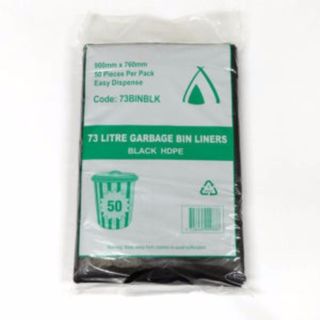 Huhtamaki Tp 73 Ltr Hd Black B/Liner 900 X 760 mm X500