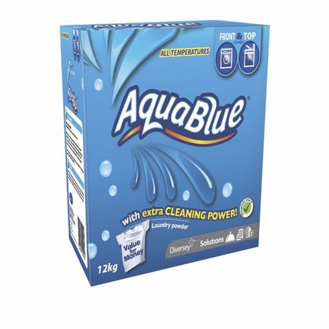 Diversey Aqua Blue Laundry Powder Box 12Kg