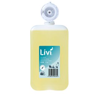Livi Activ Antimicrobial Hand Foam Soap 1L 6Ctn