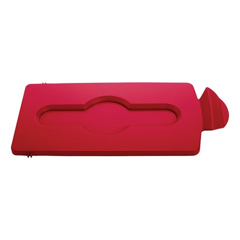 Rubbermaid Sjrs Red Closed Lid Insert
