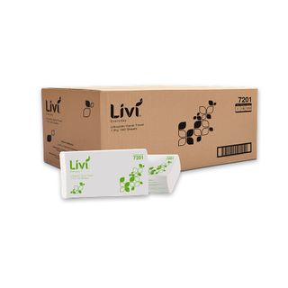 Livi Basics Ultraslim Towel 1Ply 150S 16Ctn